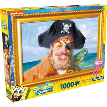 Spongebob Squarepants painty The pirate 1000 piece puzzle new cartoon