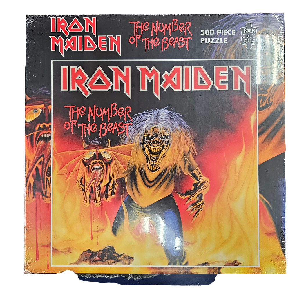 Iron Maiden - The Number of the Beast - Album Cover 500 Piece Puzzle