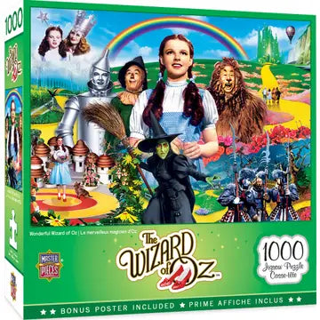 Wizard of Oz wonderful land of Oz 1000 piece puzzle new