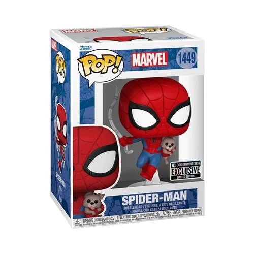 Spider-Man #1449 with Dog exclusive Funko Pop! Vinyl Figure Marvel