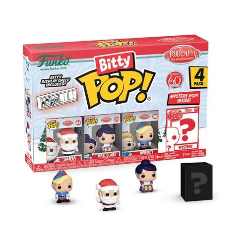 Rudolph Bitty Pop 4 Pack Funko Pop! Vinyl Figure cartoon