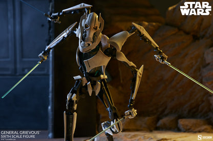 Hot Toys Sideshow Collectibles General Grievous Sixth Scale Figure