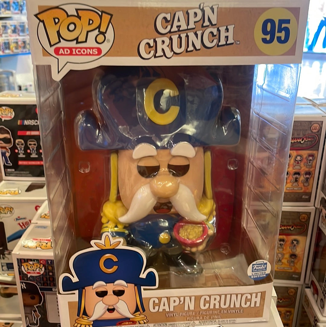 Icons Cap’n Crunch exclusive 95 10 inch Figure Funko Pop! Vinyl