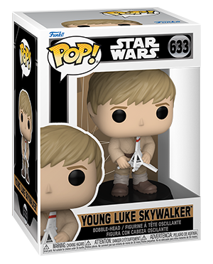 Star Wars: Obi-Wan young luke Skywalker 633- Funko Pop! Vinyl Figure