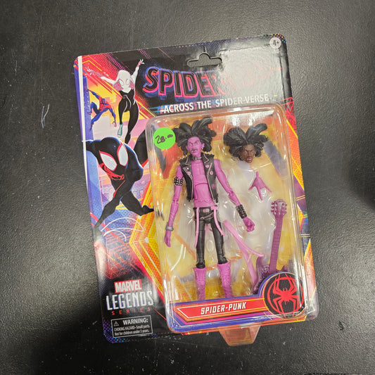 Marvel Spiderman across the spiderverse - Spider-punk - Legends Series Action Figure