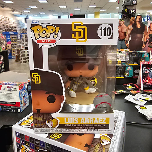 SPORTS: MLB: Padres - Luis Arraez #110 - Funko Pop! Vinyl Figure