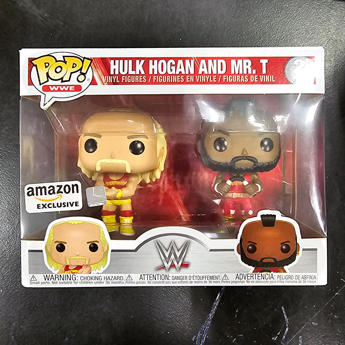 WWE - Hulk Hogan and Mr T - Two-pack Funko Pop! Vinyl Figures (Sports)