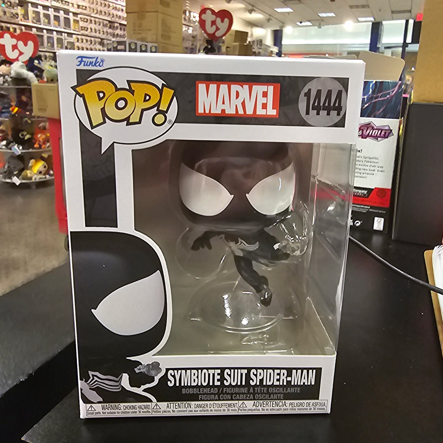 Marvel Black Symbiote Spider-man #1444 Funko Pop! Vinyl figure