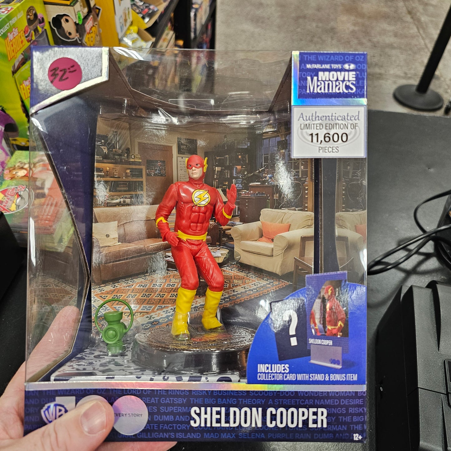 Movie Maniacs - Sheldon Cooper - McFarlane Toys