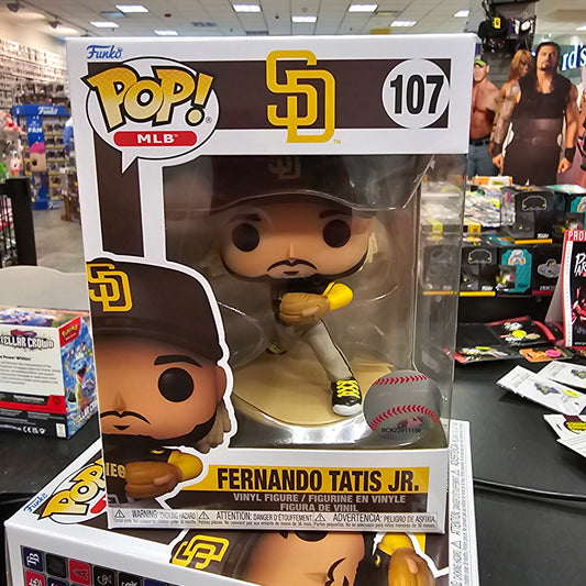 SPORTS: MLB: Padres - Fernando Tatis Jr. #107 - Funko Pop! Vinyl Figure