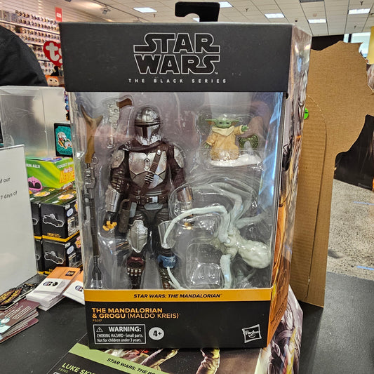 Star Wars Black Series - Mandalorian and Grogu (Maldo Kreis) - Hasbro Action Figure