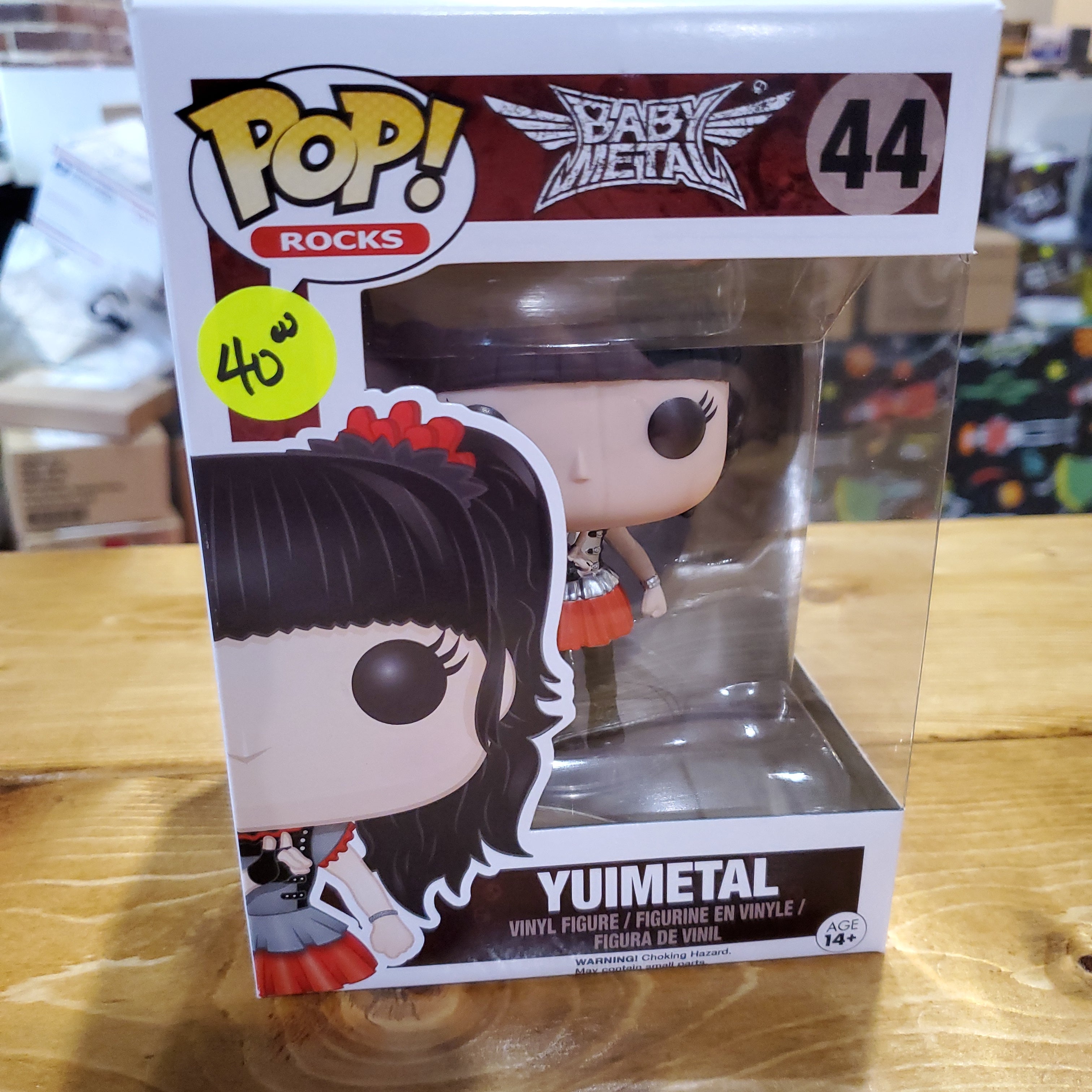 Baby Metal Yuimetal Funko Pop! Vinyl figure – Tall Man Toys & Comics