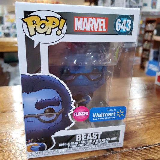 Xmen movie Beast Flocked 643 Exclusive Marvel Funko Pop! Vinyl figure