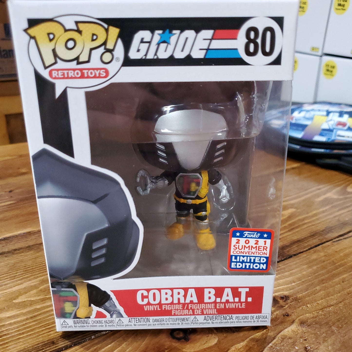 GI Joe Cobra B.A.T exclusive Funko Pop! Vinyl figure Cartoon