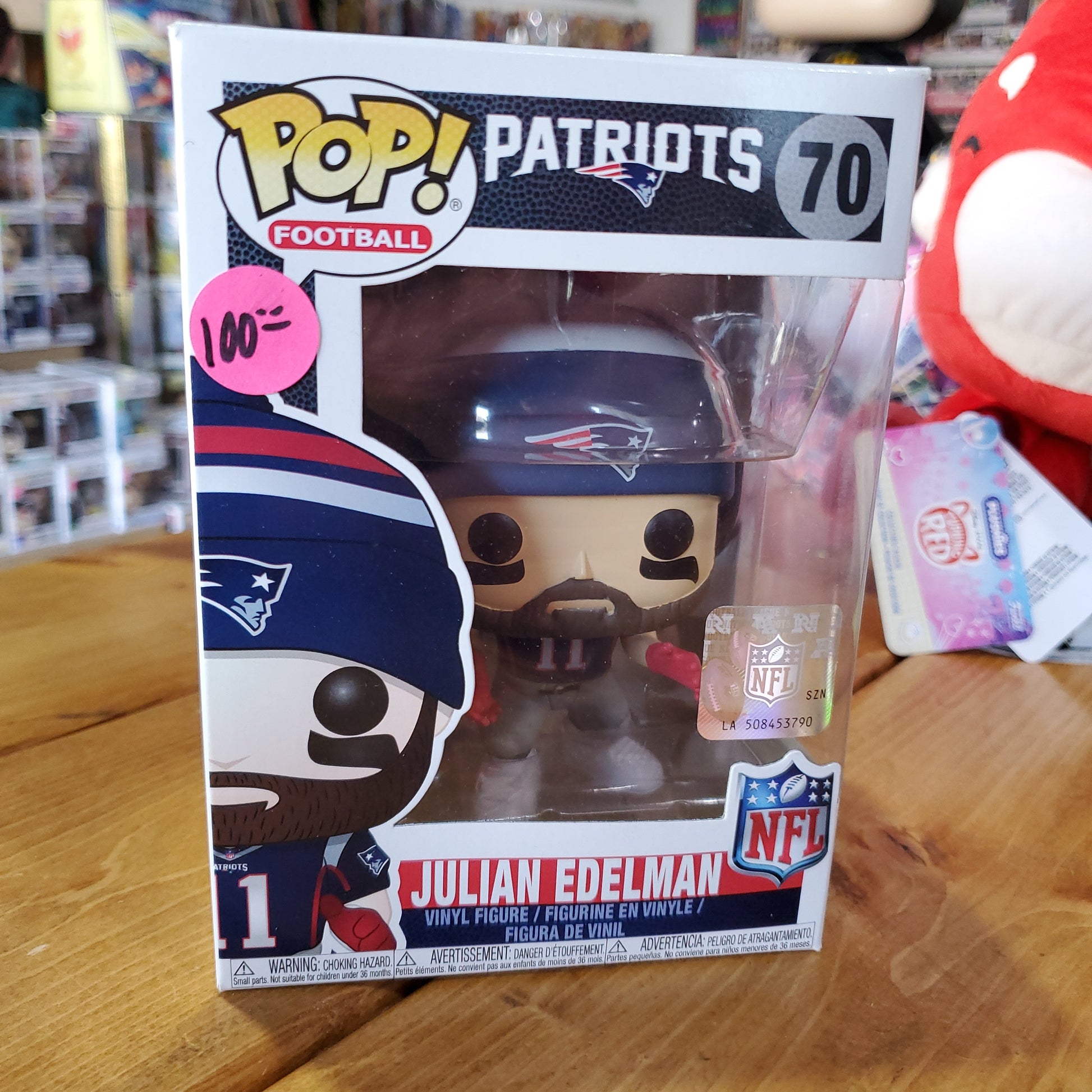 Funko Pop, NFL, Julian Edelman , Patriots #70 Neu in Rheinland