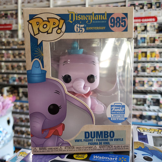 Disney 65th Dumbo 985 exclusive Funko Pop Vinyl Figure Disneyland