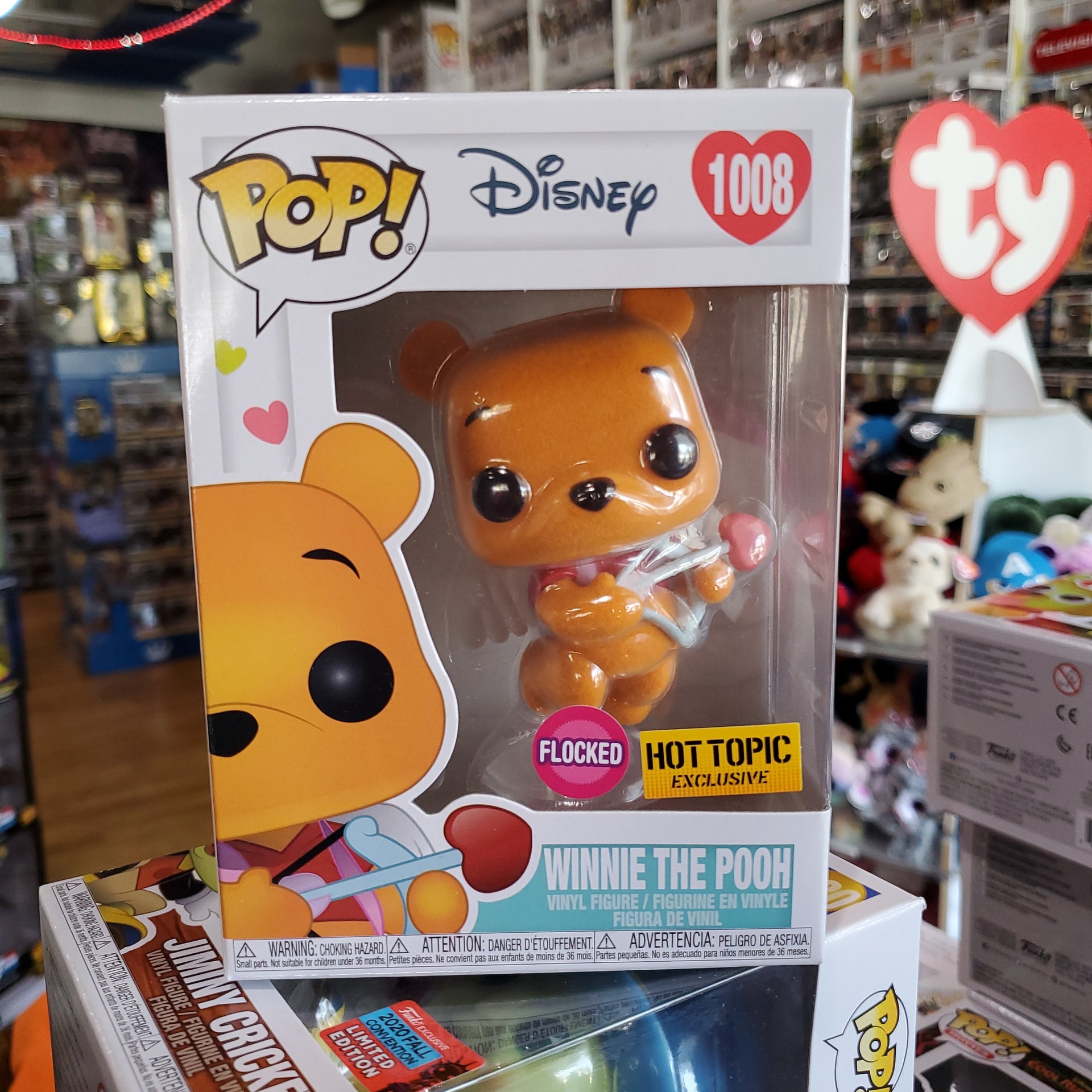 Figurine Pop Winnie Saint-Valentin (Winnie The Pooh) #1008 pas cher