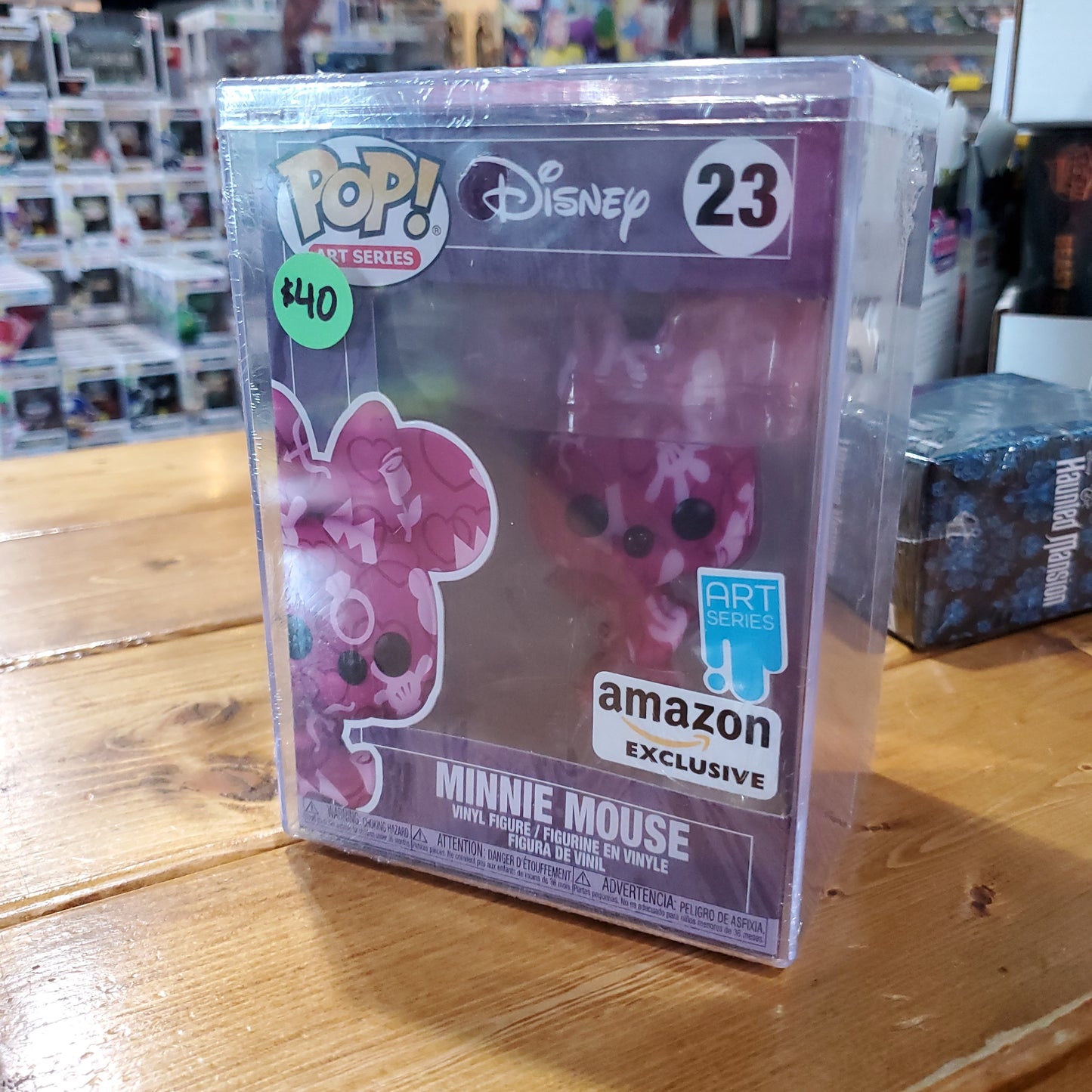 Minnie Mouse (Artist Series) w/ Case 23 Funko Pop! Vinyl figure Disney