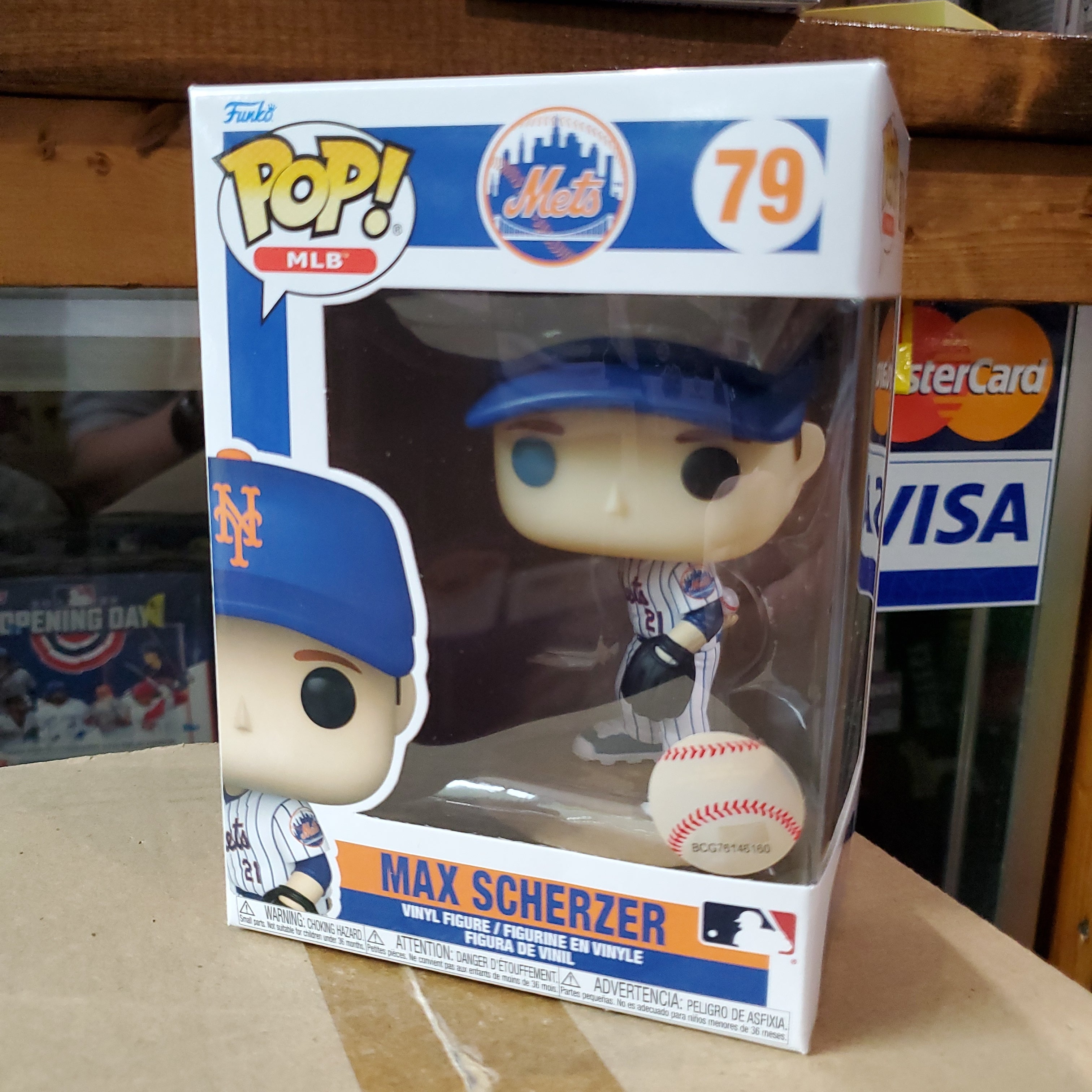 Funko Pop retailer NY New York Mets Jacob deGrom #36 Figure