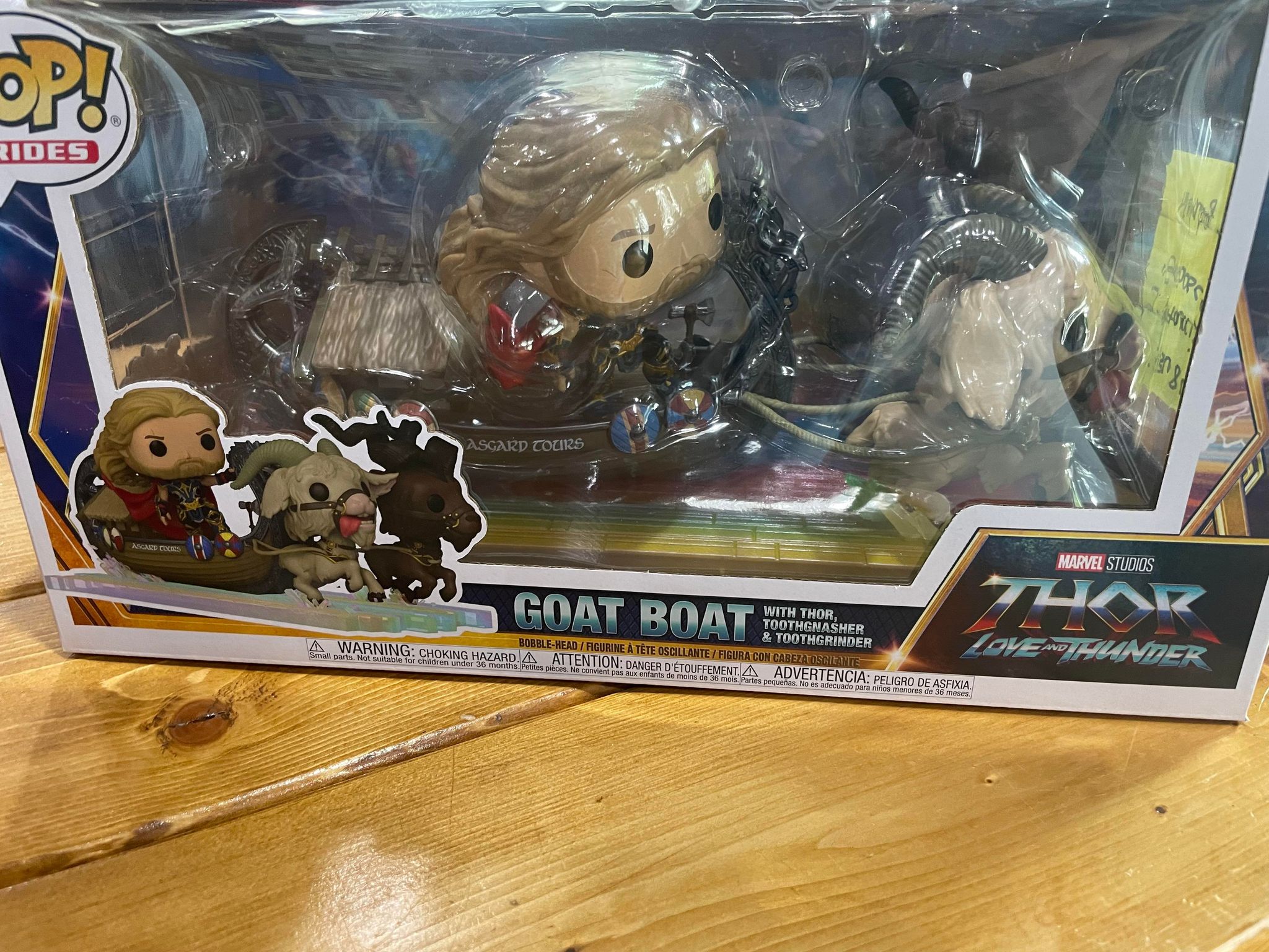 Funko Pop Thor Goat top Boat