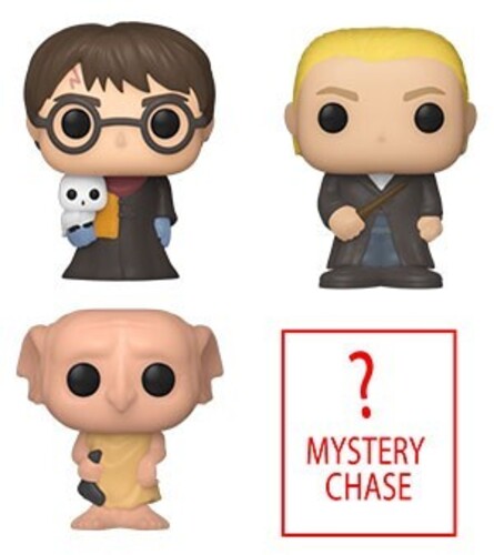 Harry Potter Bitty Pop Harry in Robe w/ Scarf 4 Pack Funko Pop! Vinyl Figure