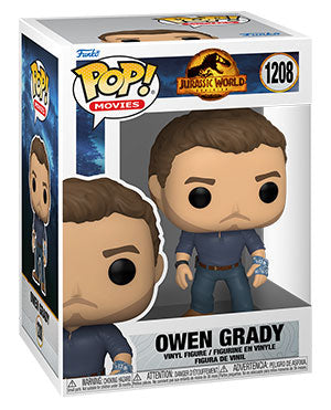 Jurassic World Dominion - Owen Grady #1208 - Funko Pop! Movies Vinyl Figure