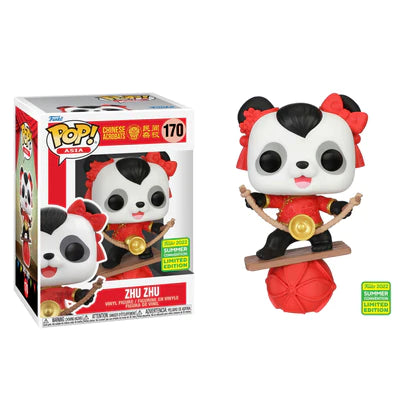 Asia: Chinese Acrobatics - Zhu Zhu Vinyl Figure #170 Summer Convention 2022 Exclusive Funko Pop vinyl Figure