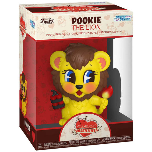 Villainous Valentines Pookie the Lion Funko Pop! Vinyl figure Holiday