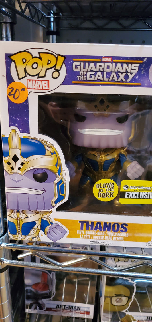 Thanos 6 inch GITD 78 Exclusive Funko Pop! Vinyl figure marvel