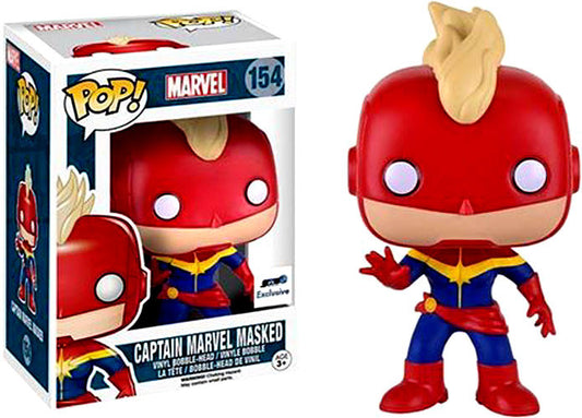 Captain Marvel Exclusive Masked Funko Pop Figure hero