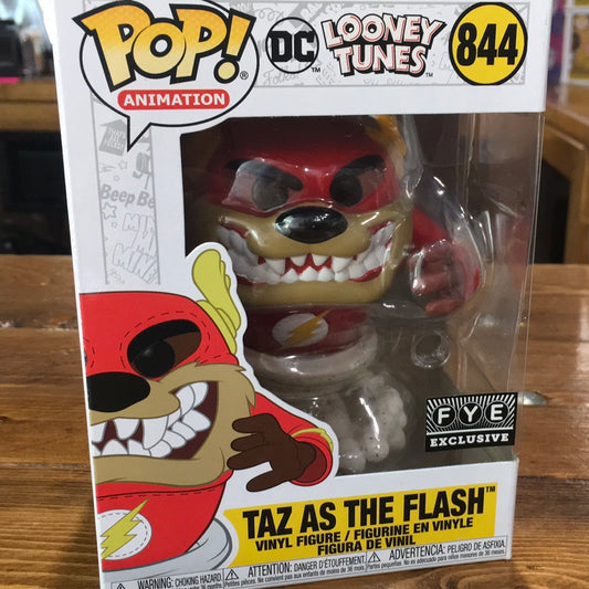 Looney Tunes - Taz as the Flash #844 - Exclusive Funko Pop! Vinyl Figure