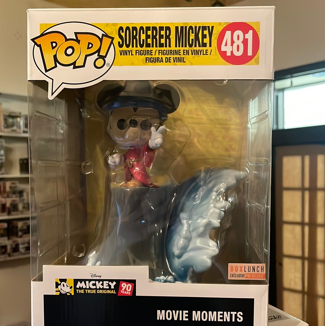 Disney Sorcerer Mickey 481 exclusive 6 inch Funko Pop! Vinyl figure disney