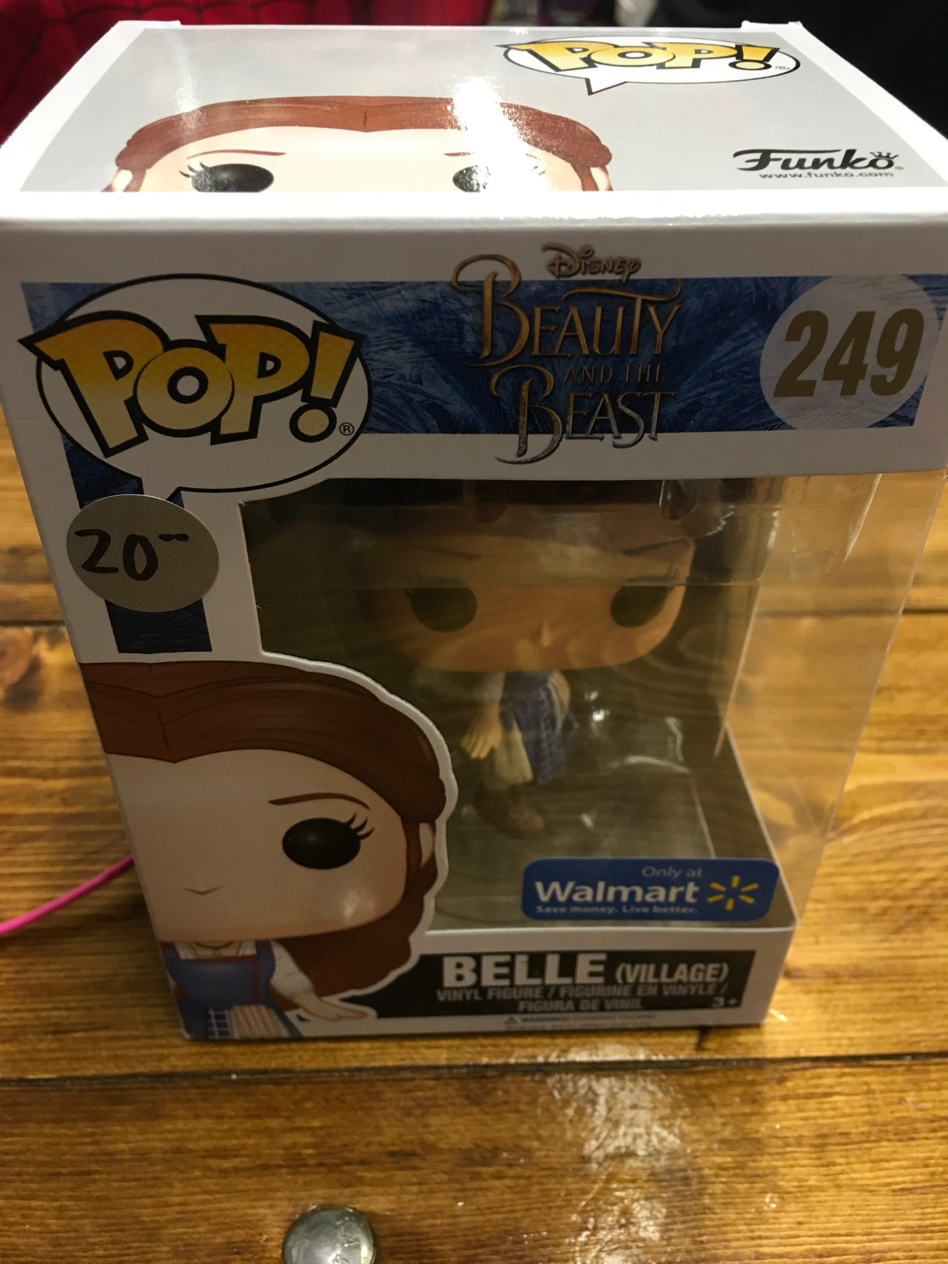 Beauty and the Beast Village Belle 249 exclusive Funko pop Vinyl figure Disney