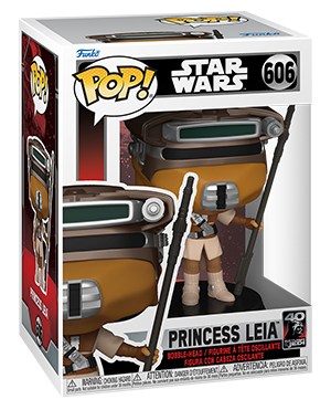 Star Wars RotJ 40th- Leia Boushh Funko Pop! Vinyl Figure