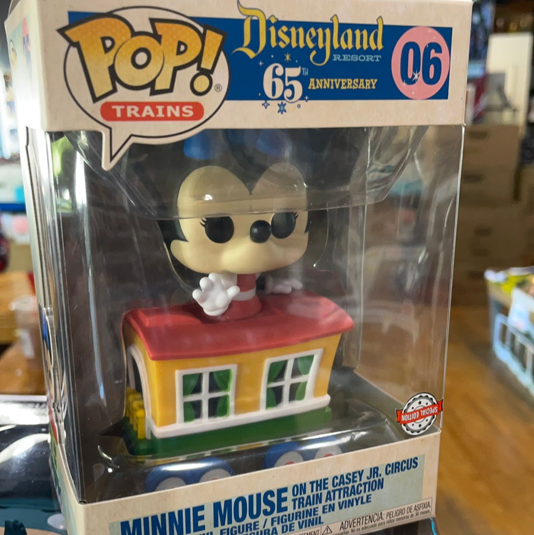 Disney 65th Minnie Mouse train 06 exclusive Funko Pop Vinyl Figure  Disneyland