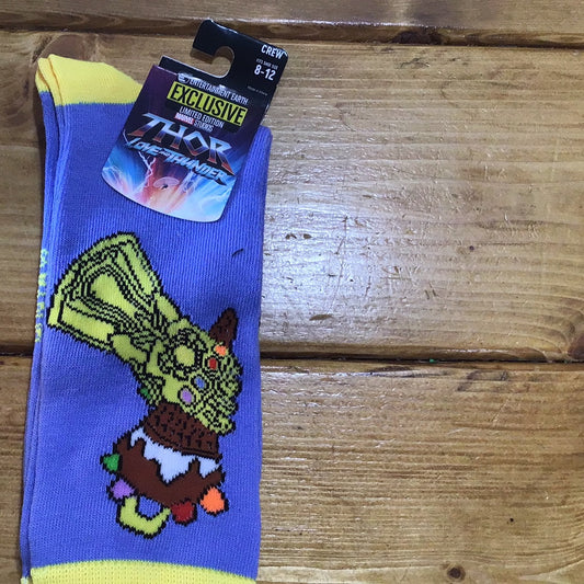 Marvel Thor Love of Thunder Crew Socks