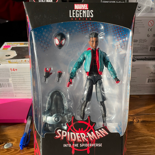 Marvel Legends miles Morales spiderverse - Stilt Man BAF Hasbro