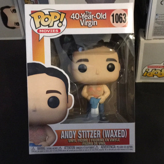 Andy Stitzer Waxed 1063 40 Year Old Virgin Funko Pop! Vinyl figure movie