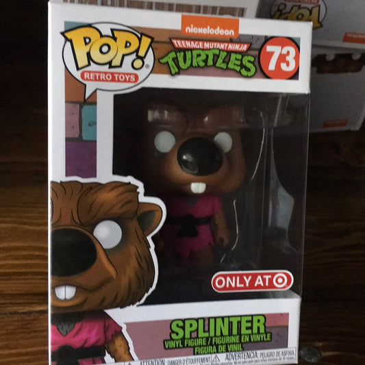 TMNT splinter exclusive Funko Pop! Vinyl Figure cartoon