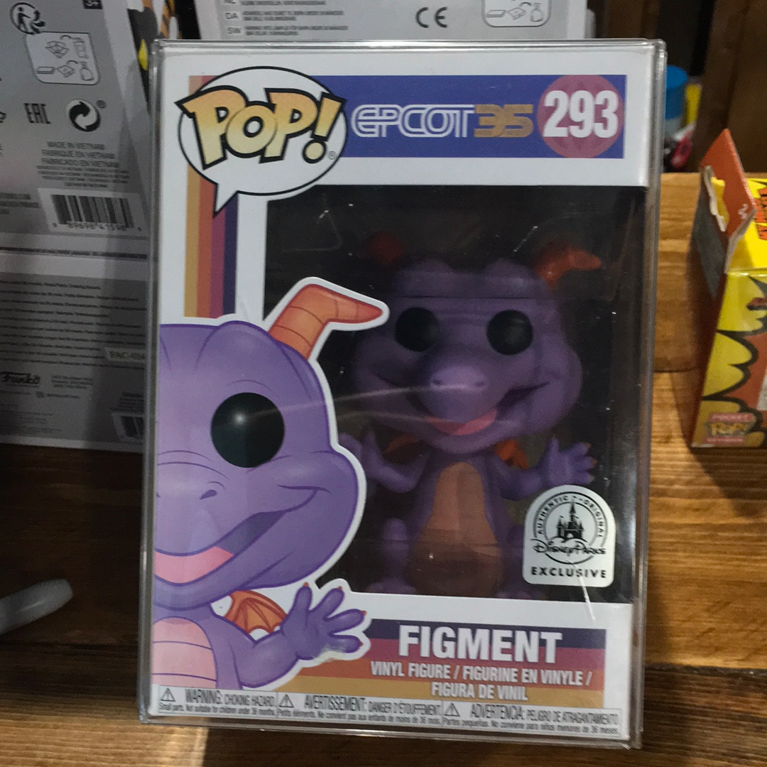 Disney Figment park exclusive Funko Pop! Vinyl figure