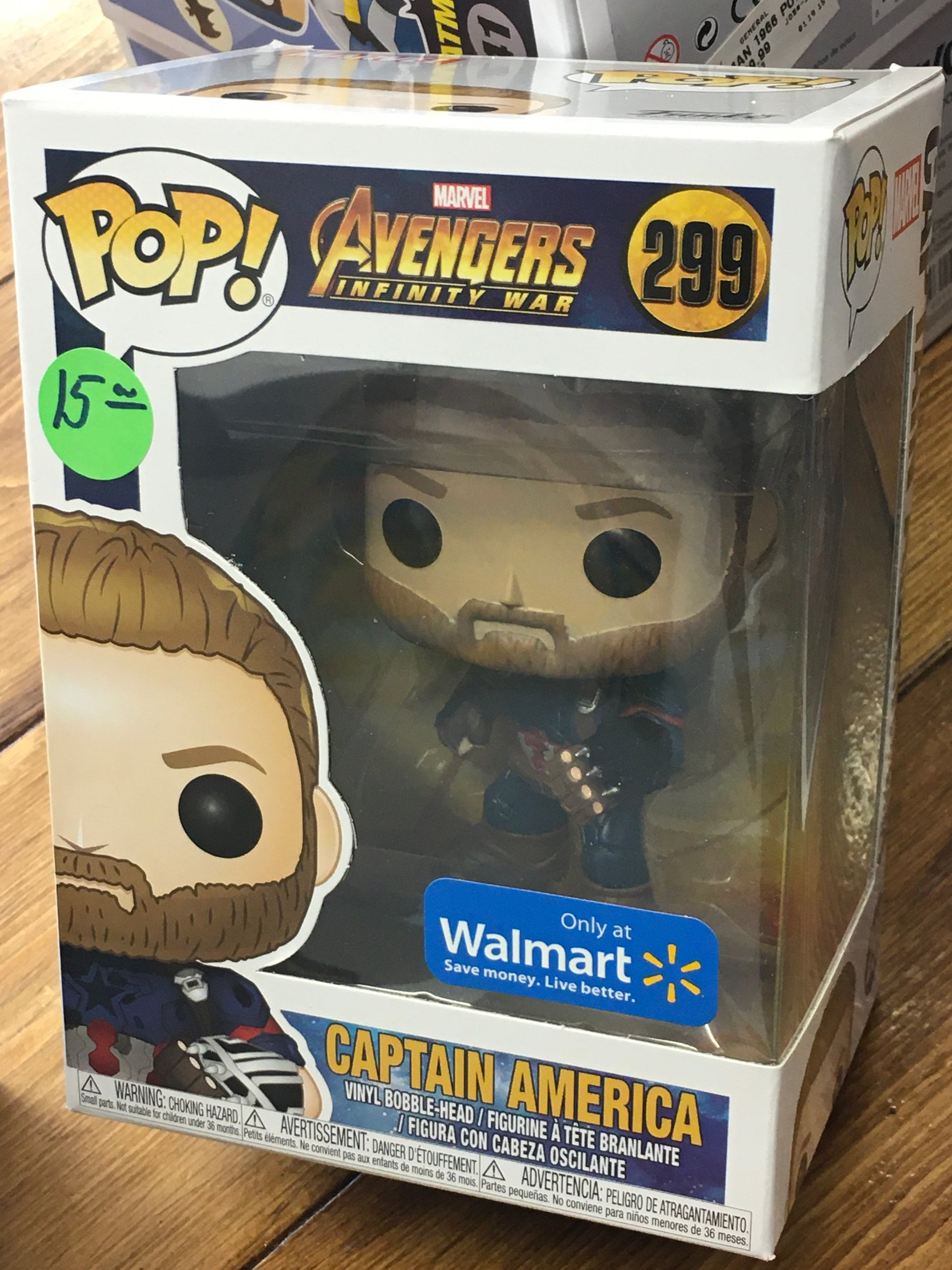 Marvel Captain America exclusive #299 Funko Pop! Vinyl 2020 – Tall Man ...