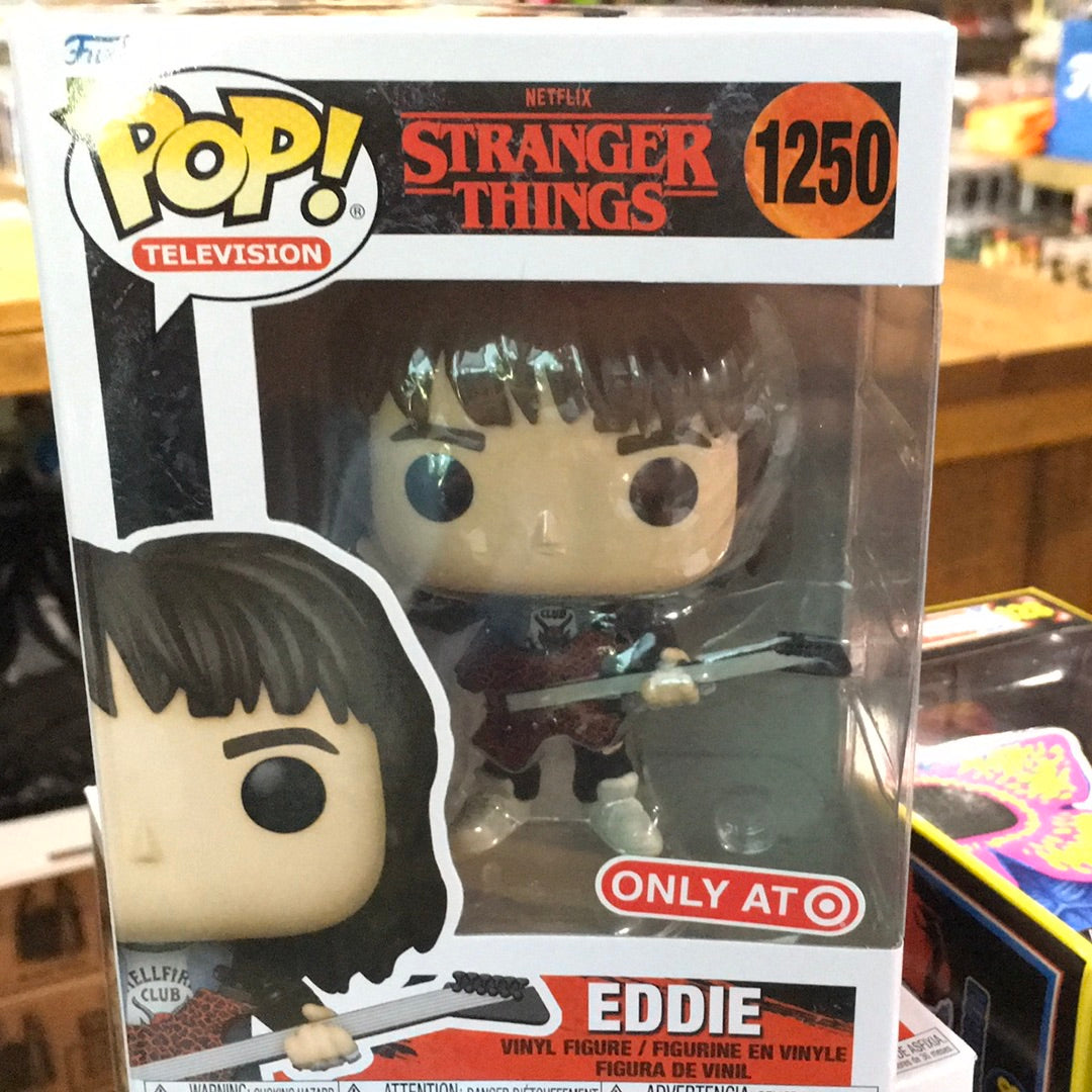 Stranger Things - Eddie #1250 - Exclusive Funko Pop! Vinyl Figure (Television)