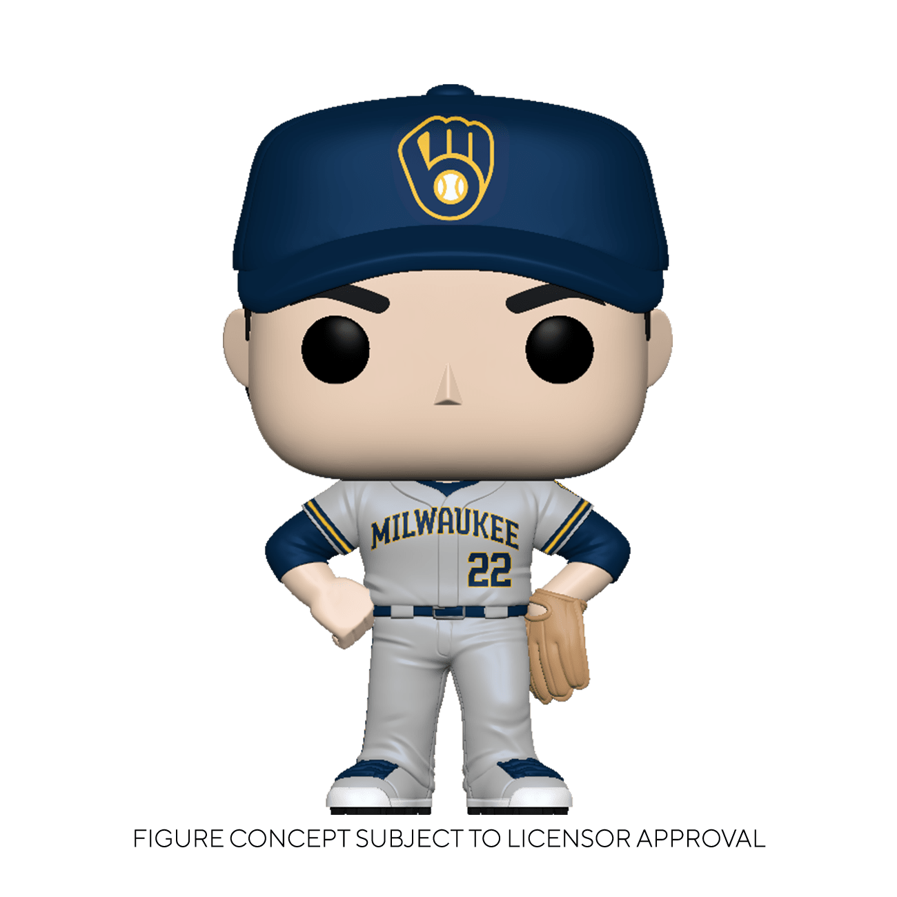 MLB Brewers Christian Yelich Funko Pop! Vinyl figure Sports – Tall Man ...