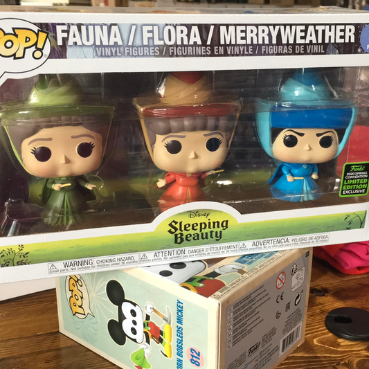 Disney fauna flora merryweather Sleeping Beauty exclusive Pop! Vinyl figure