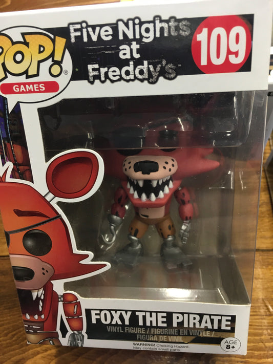 Five nights at Freddy's Foxy Funko Pop! Vinyl figure video game