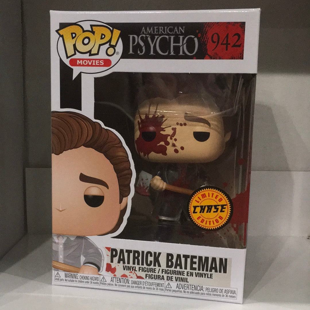 Patrick outlet Bateman 942 CHASE and Common Funko Pop American Psycho