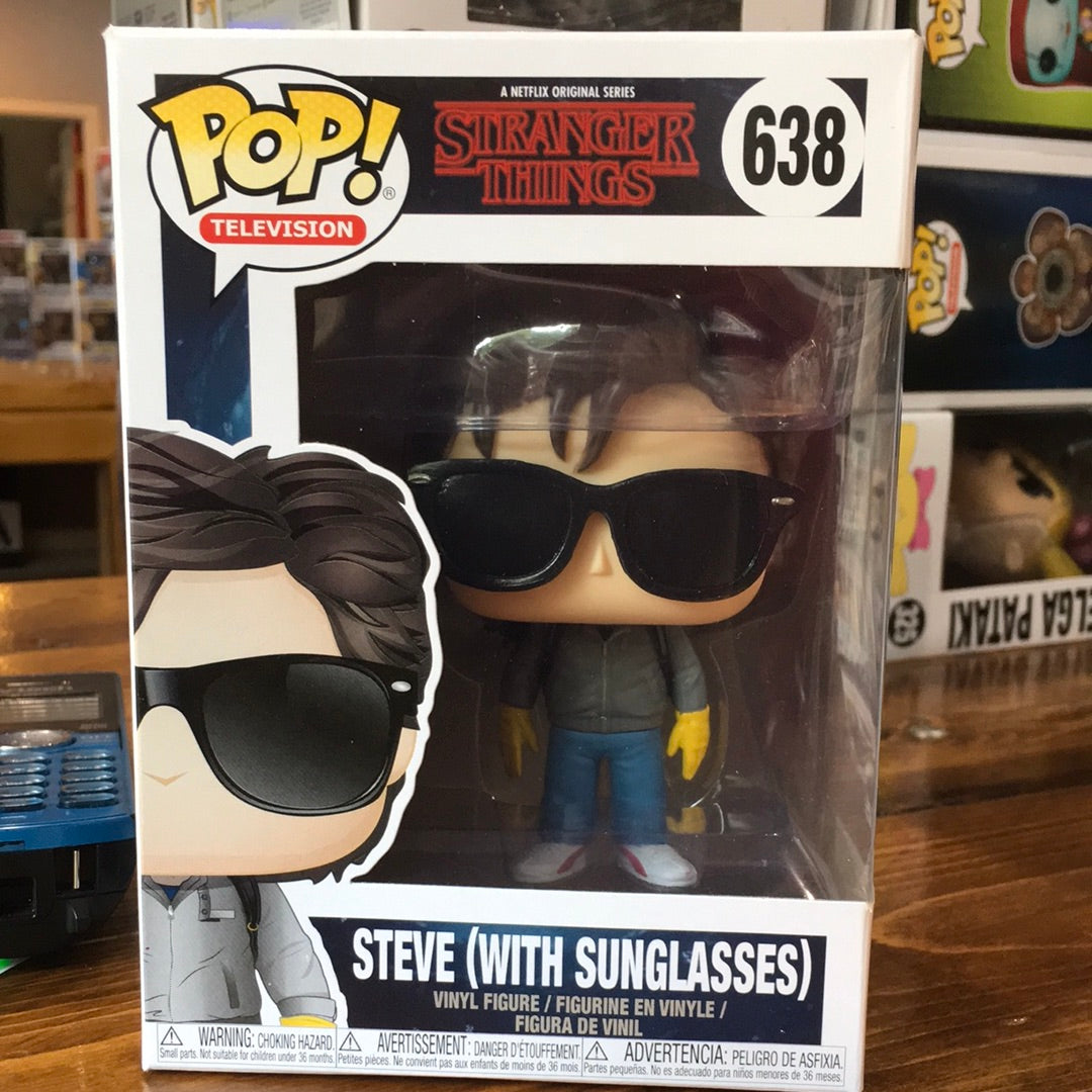 Stranger Things Steve with Sunglasses 638 Funko Pop! Vinyl Figure