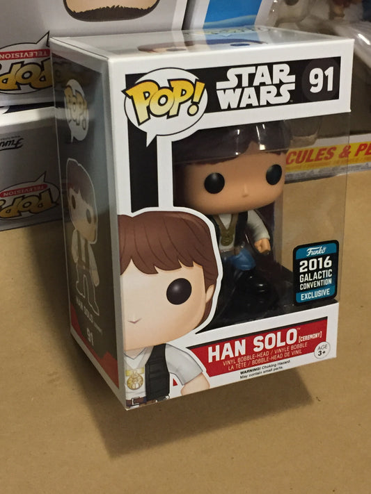 Star Wars ceremony Han Solo exclusive Funko Pop! vinyl figure