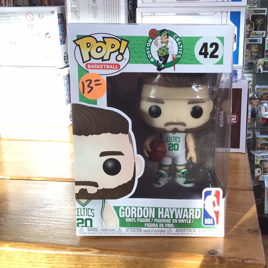 NBA Gordon Hayward (Celtics White Jersey) Funko Pop! Vinyl figure sports