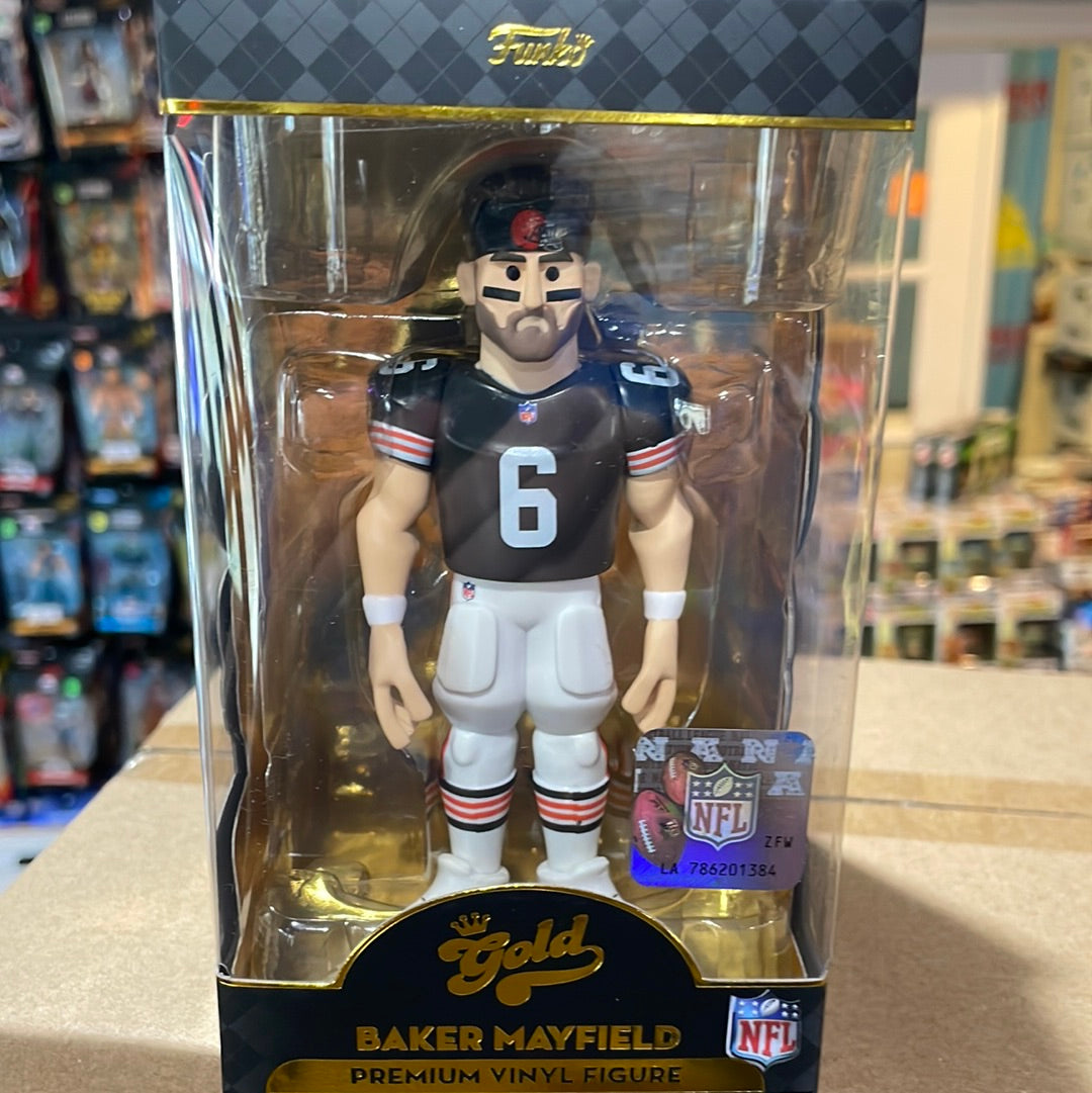 Funko Gold 5" NFL: Baker Mayfield Cleveland Browns Vinyl Figure